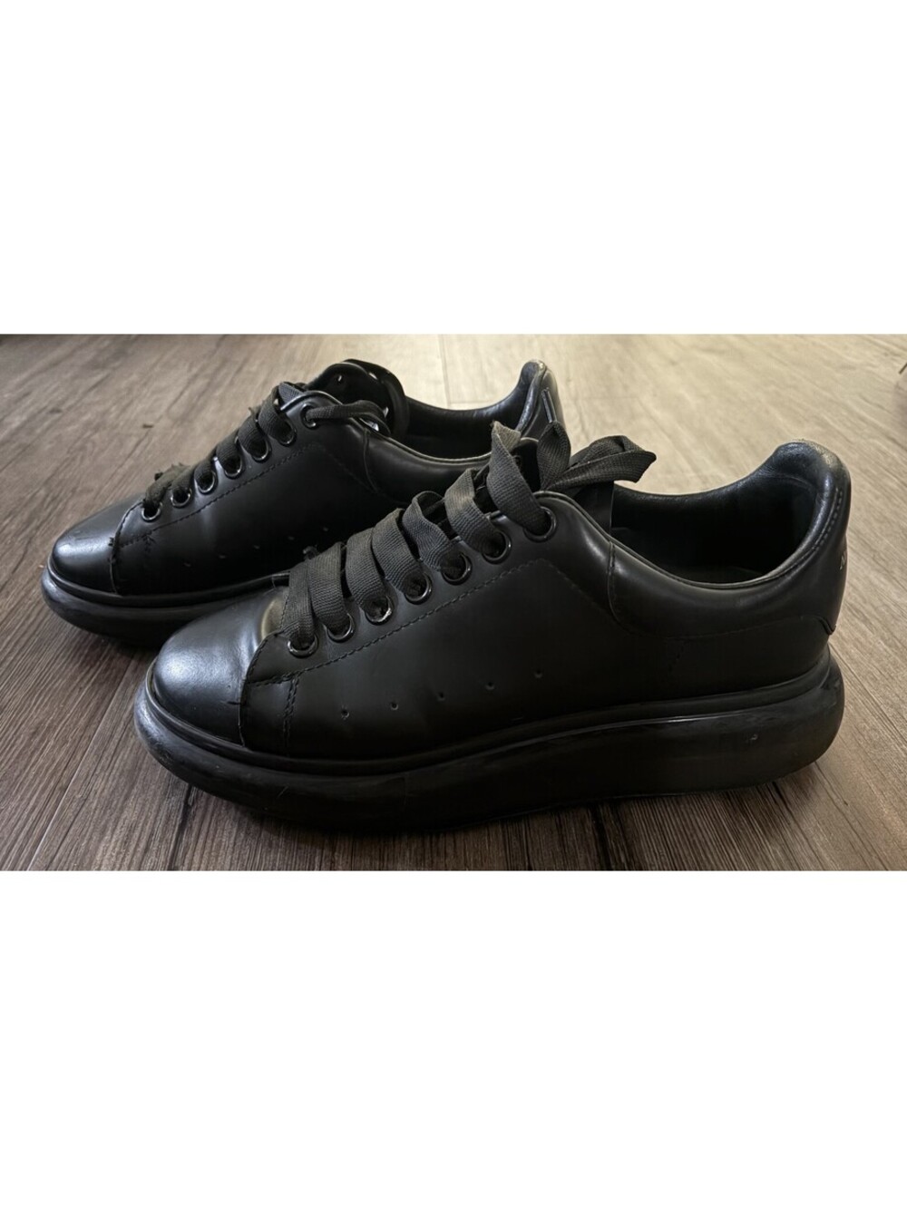Alexander Mcqueen Oversized Sole Black Men’s 7.5